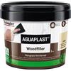 AGUAPLAST Stucco per Legno Pronto all'Uso - Aguaplast Woodfiller Colore Rovere 1 kg Fibrorinforzato - Riempitivo per Buchi e Crepe su Mobili, Infissi e Pavimenti - Verniciabile Senza Fondo