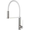 GRIFEMA G14102A portato rubinetto della cucina, Mate/Bianco