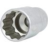 KS Tools 917.1274 Bussola Poligonale, Lunga, 30 mm, 1/2
