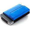 Jaimie Jacobs 'Nano Boy Pocket' Mini Portafoglio uomo con Portamonete, Porta Carte di Credito dal design minimalista, Mini Wallet, Porta tessere slim tascabile (Vegan Blu)