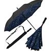iX-brella - Ombrello reversibile automatico da aprire al contrario, 104 cm
