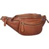 STILORD 'Eliah' Marsupio in pelle vintage da uomo Borsa a tracolla Borsello Zainetto monospalla con Tasche Cerniera Resistente per Sport Jogging Festival Montagna, Colore:cognac-marrone