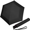 Knirps Ombrello tascabile Ultra U.200 Medium Duomatic - automatico aperto-chiuso - a prova di tempesta - antivento - Nero