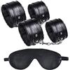 MEYDLL Manette Sexy Adulti Fetish Eye Mask Manette Catene Restraint Kit Sexy Bondage Kit Sesso Bondage Set Giocattoli Sesso per Coppie Starter Principianti