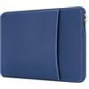 MicaYoung 15 Pollici Custodia Portatile Protettiva Borsa Porta PC Computer Notebook Sleeve Cover Compatibile con 15 Pollici MacBook Air M2/MacBook Pro 15 A1707 A1990(2016-2019), Blu Navy