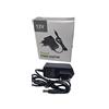 Terryshop74 Alimentatore pc telecamere tablet 12 volt 12v 1a 1 ampere con connettore 5,5 x 2.1 cm 2 colori (Box Carton, Black)