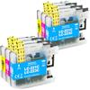 Veson LC223XL Cartucce d'inchiostro Compatibile per Brother LC223 XL per Brother MFC J5320DW J4420DW J4620DW J480DW J5720DW J680DW J880DW DCP J562DW 4120DW (2C 2M 2Y)