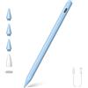 XIRON Penna per iPad 2025-2018, Ricarica Rapida, Rifiuto del Palmo, Sensibilità all'inclinazione, Pencil per iPad A16 11a/10a/9a-6a Gen, Air M3 M2 11/13/5-3a, Pro 12.9/13/11 M4, Mini A17 Pro/6/5
