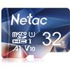 Netac 32Go Scheda Micro SD, Scheda di Memoria A1, U1, C10, V10, FHD, 600X, UHS-I Velocità fino a 90/10 MB/sec(R/W) Micro SD Card per Telefono, Videocamera, Switch, Gopro, Tablet
