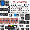 AZDelivery 35 in 1 Sensori di moduli kit accessori compatibile con Arduino incluso un E-Book!