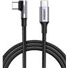 UGREEN Cavo USB C 100W 20V/5A 90 Gradi Ricarica Rapida (2M)