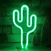 Legami - Lampada Led Effetto Neon - Cavo Usb o Pile -Luce-Pianta Grassa -  Cactus