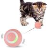 Mkitnvy Giocattoli interattivi per gatti, palla per gatti con luce a LED | Mkitnvy gioco interattivo gatto 360°, gioco gatto palla per gatti elettronica, giocattolo per gatti