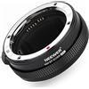 NEEWER EF su RF adattatore di montaggio autofocus supporto adattatore adattatore con anello di controllo compatibile con fotocamera Canon EF/EF-S EOS R Ra RP R6 R5 R3 R7 R10 R8 R50, max. 2 kg, NW-EF