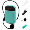 KozyOne Amplificatore vocale Bluetooth portatile, mini altoparlante cablato ricaricabile con microfono, per insegnanti, guide turistiche, pullman e altro(blu)