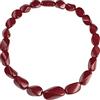 ZAVANA Collana da donna lunga 56 cm, realizzata a mano, stile bohémien, con maglie colorate in resina intrecciata, insolito e colorato, gioiello bohémien da donna, Resina