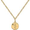 GD GOOD.designs EST. 2015 Catena zodiacale in oro con pietra di nascita per donna - Collana placcata in oro 18 carati con ciondolo zodiacale (S)