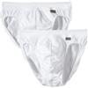 Schiesser - Completo Intimo, Pacco da 2, Uomo, Bianco (Weiß (100-weiss)), 2XL