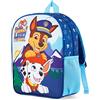 Paw Patrol Zaino Scuola Elementare - Zainetto Bambino per Asilo Materna Zaino per Bambini Viaggio Tempo Libero Gadget Ufficiale (Blu)