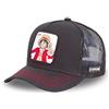 Capslab Luffy One Piece black Trucker Cap - One-Size