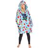 Disney Felpa Donna Ragazza Felpa Coperta Oversize Pile Taglia Unica Stitch (Blu Tropicale Chiaro)