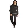 NewAge tuta invernale donna in felpa girocollo UMBRO art. 32069 (XL, nero)