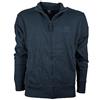 BE BOARD Felpa Leggera Uomo Taglie Forti Zip Lunga Articolo 9114 CONF Blu (4XL)