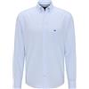 FYNCH-HATTON Hemden 10005500 - Camicia Oxford con colletto a bottoni, bianco, L