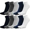 ACMEDE Calze con Dita Donna Uomo Calzini con 5 Dita Separate in Cotone, Donna Cinque Dita dei Piedi Calzini Misto Cotone Morbido Casual Sport Maglia Calze Traspiranti EU 35-40, 10 paia (5 Colori)