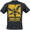 Brands In Limited Linkin Park 20th Anniversary Uomo T-Shirt Nero XXL 100% Cotone Regular