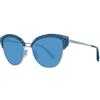 Swarovski SK0164-P 90X55 Sunglasses, Blu Lucido, 55 Donna