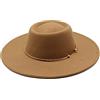 Generic Fedora Cappelli A Tesa Larga Oro Fascia A Catena Jazz Cappello Feltrito Per Le Donne Uomini Inverno Autunno Abito Formale Cappello Sombreros