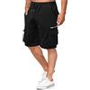 Modaworld Pantaloncini Cargo da Uomo in Cotone Vestibilità Ampia Pantaloncini Estivi Molte Tasche Bermuda Pantaloni Corti Leggeri Pantaloncini da Uomo ad Asciugatura Rapida