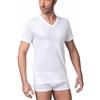Nottingham T-shirt puro cotone uomo collo a V art. T41VC (3pz) - 3, Bianco