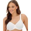 Leo Corsetteria Reggiseno Triumph Liscio con Ferretto Riducente Coppe Grandi Modern Soft CottonW Taglia 7 Coppa D Bianco 0003