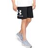 Under Armour Sportstyle Cotton Logo Shorts, Pantaloncini Uomo, Grigio (Steel Light Heather/Black 035), M