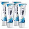 Julibrite Gel per lingua JuliBrite (50 ml) | Aiuta a contrastare l'alito cattivo (alitosi) | Lingua bianca | Alito fresco | Raschietto lingua | Spazzolino lingua | Pulisci lingua (confezione da 4)