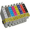 INK BELLIVE KIT 8 Cartucce Compatibile per EPSON Stylus Photo R800 / Stylus Photo R1800 T0540 Serie