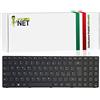 NewNet Keyboards - Tastiera Italiana Compatibile per Notebook Lenovo Ideapad B50-50 B50-80S 100-15Series 100-15IB 100-15IBD 100-15IBG 100-15ISK-ITH IBD-80QQ L80QQBlack