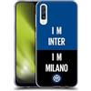 Head Case Designs Licenza Ufficiale Inter Milan Inter Milano Logo Custodia Cover in Morbido Gel Compatibile con Samsung Galaxy A50/A30s (2019)