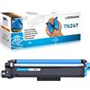 LOSMANN 1x Ciano Toner compatibile per Brother TN-247 TN-243 per Brother MFC-L3770CDW MFC-L3750CDW HL-L3230CDW HL-L3210CW MFC-L3710CW DCP-L3550CDW MFC-L3730CDN DCP-L3510CDW HL-L3270CDW DCP-L3517CDW