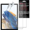 TECHGEAR [2 pezzi] Galaxy Tab A8 10.5 2022 Proteggi Schermo Opaco (SM-X200 / X205) - Antiriflesso Pellicole Protettive Opaca [Senza Bolle] Designata per Samsung Galaxy Tab A8 10.5 2022