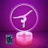HPBN8 Ltd 3D Ginnastica Luce Della Notte Lampada 7/16 Cambiamento di Colore LED USB Power Telecomando Kids Toys Gift Decor Decorazioni di Natale Regalo di San Valentino Regalo di Compleanno