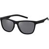 Polaroid PLD 6014/S Y2 Yyv Occhiali da Sole, Nero (Black Rubber/Grey Pz), 56 Unisex-Adulto