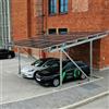 V-TAC Kit Pensilina fotovoltaica solare per 2 posti auto carport tettoia in metallo per montaggio pannello fotovoltaico