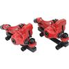 Socobeta 2 Pezzi Pinze Freno a Disco Idraulici Freno a Disco in Lega di Alluminio per Mountain Bike MTB e Bici Elettrica Scooter Elettrico