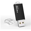 FISTAD Chiavetta USB 64GB, Flash Drive 64GB Pen Drive USB 2.0 Thumb Drive Memoria Stick per Archiviazione Dati (Nero)