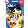 Purina Cat Felix Party Mix Original con Pollo, Fegato e Tacchino - Confezione da 60 Gr