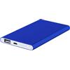 Power bank con logo personalizzato in alluminio Alu Bank 4000 mAh personalizzate o neutre