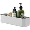 TIGER 2-Store Vaschetta da parete, Cestello doccia 35 cm Bianco